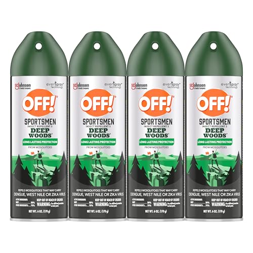 OFF! Deep Woods Sportsmen lightweight spray bottle for easy application.