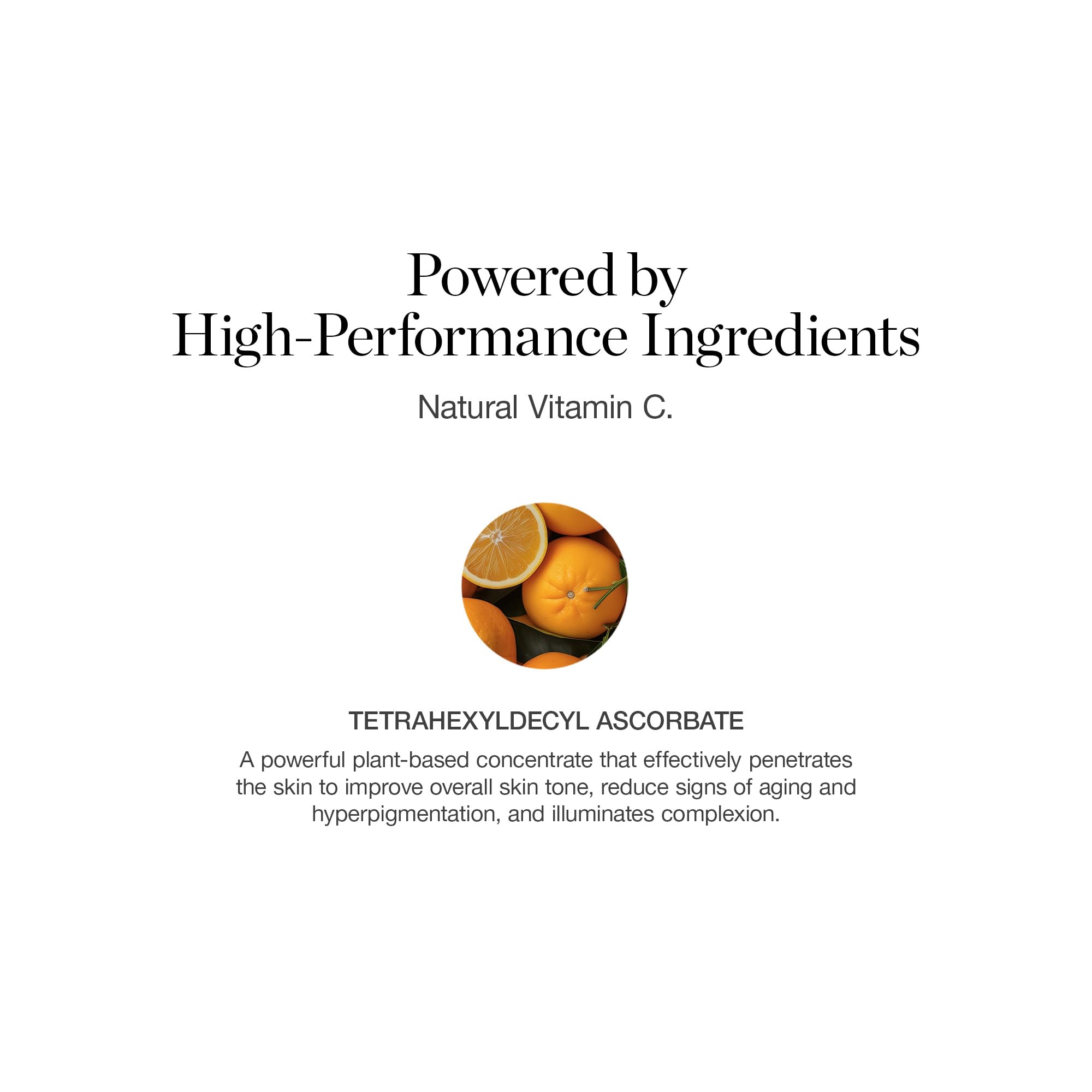 Ogee Vitamin C THDA 20% Elixir texture closeup shows silky, fast-absorbing serum.