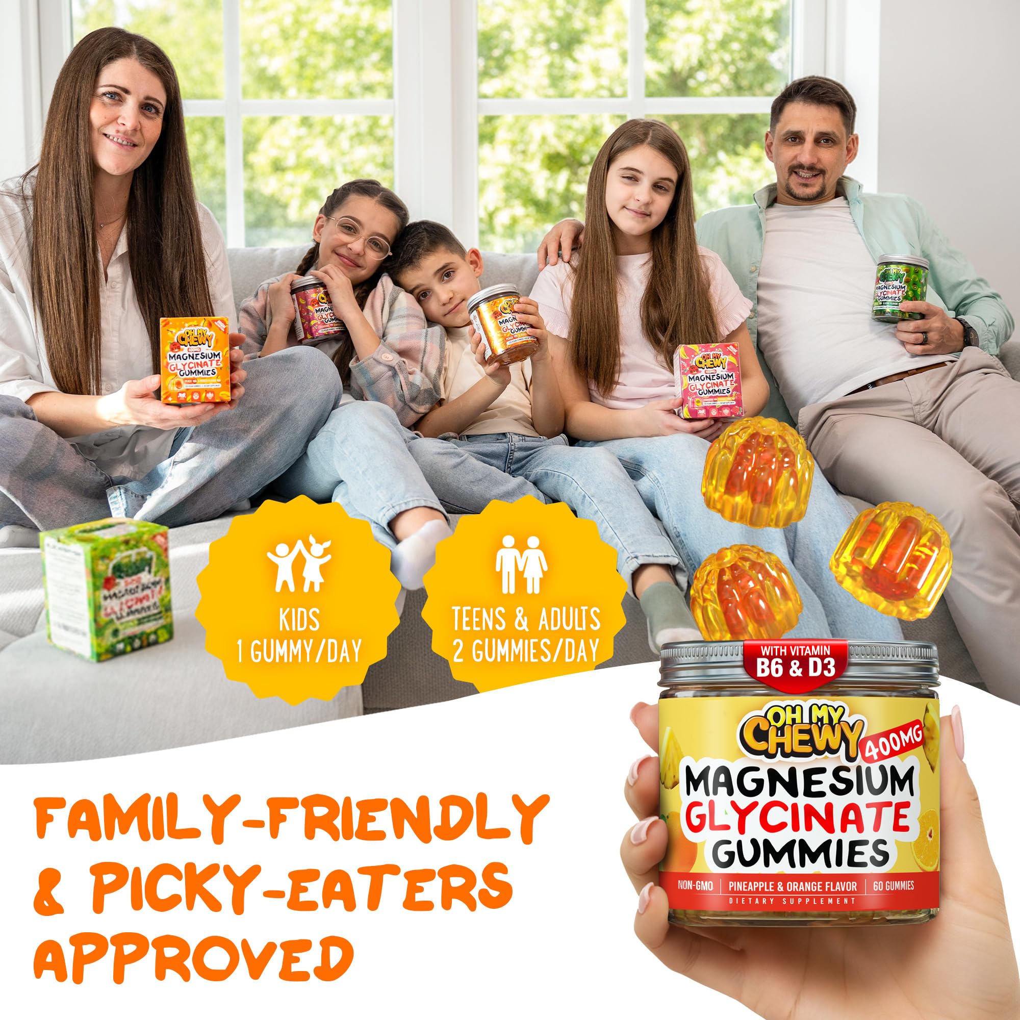 OH MY CHEWY gummies for teens and adults with sleep support potential