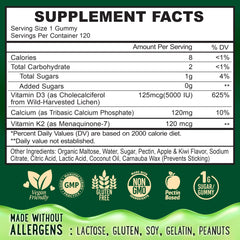OH MY CHEWY pack shot shows convenient 120-count bottle for family use and routine.