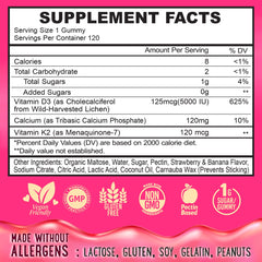 OH MY CHEWY vegan non-GMO gummy pack with clean ingredients.