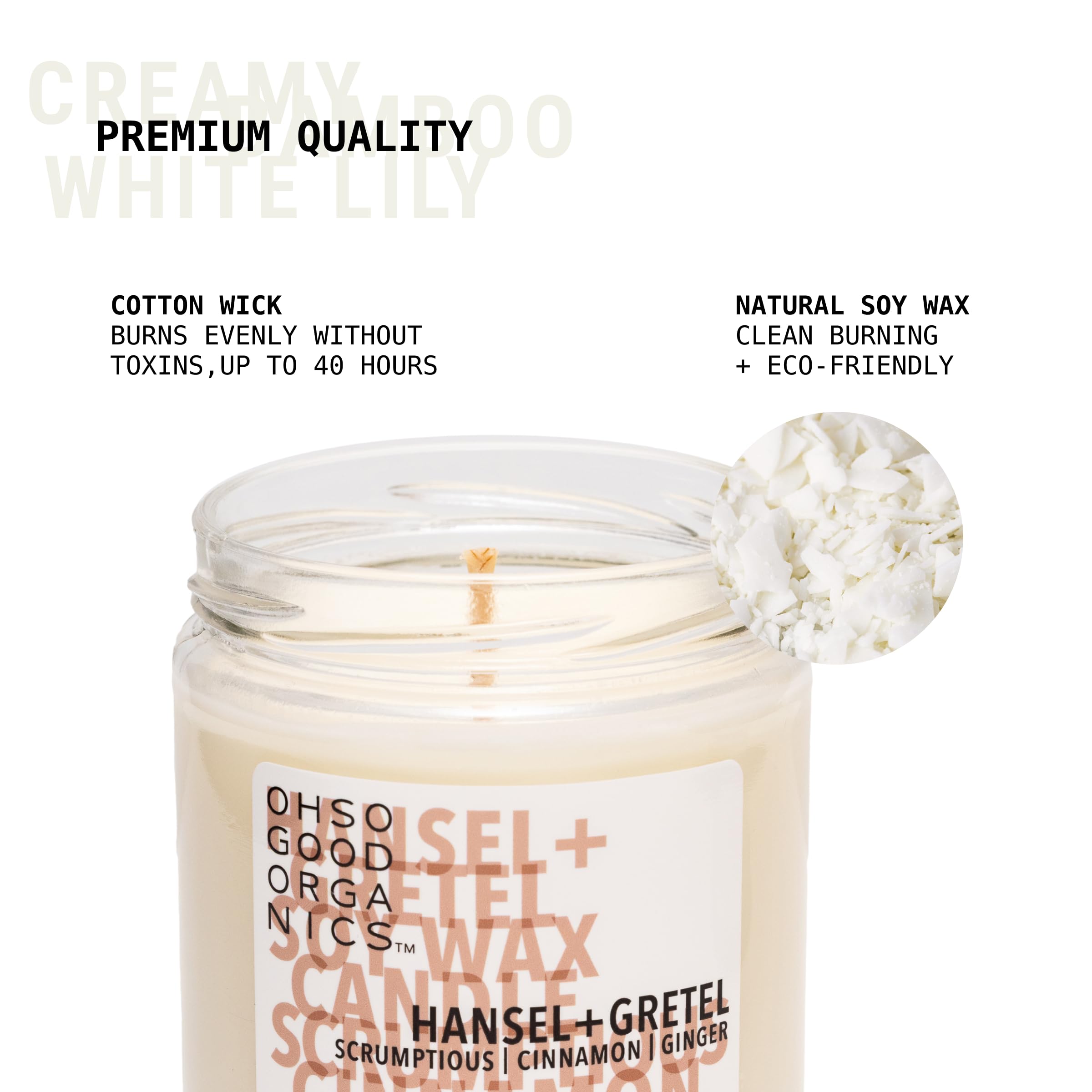 OH SO GOOD ORGANICS Hansel and Gretel house scent evokes nostalgic holiday baking