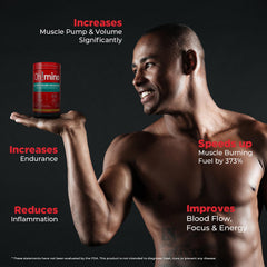 Oh!mino capsules close-up shows clean, vegan-friendly supplement.