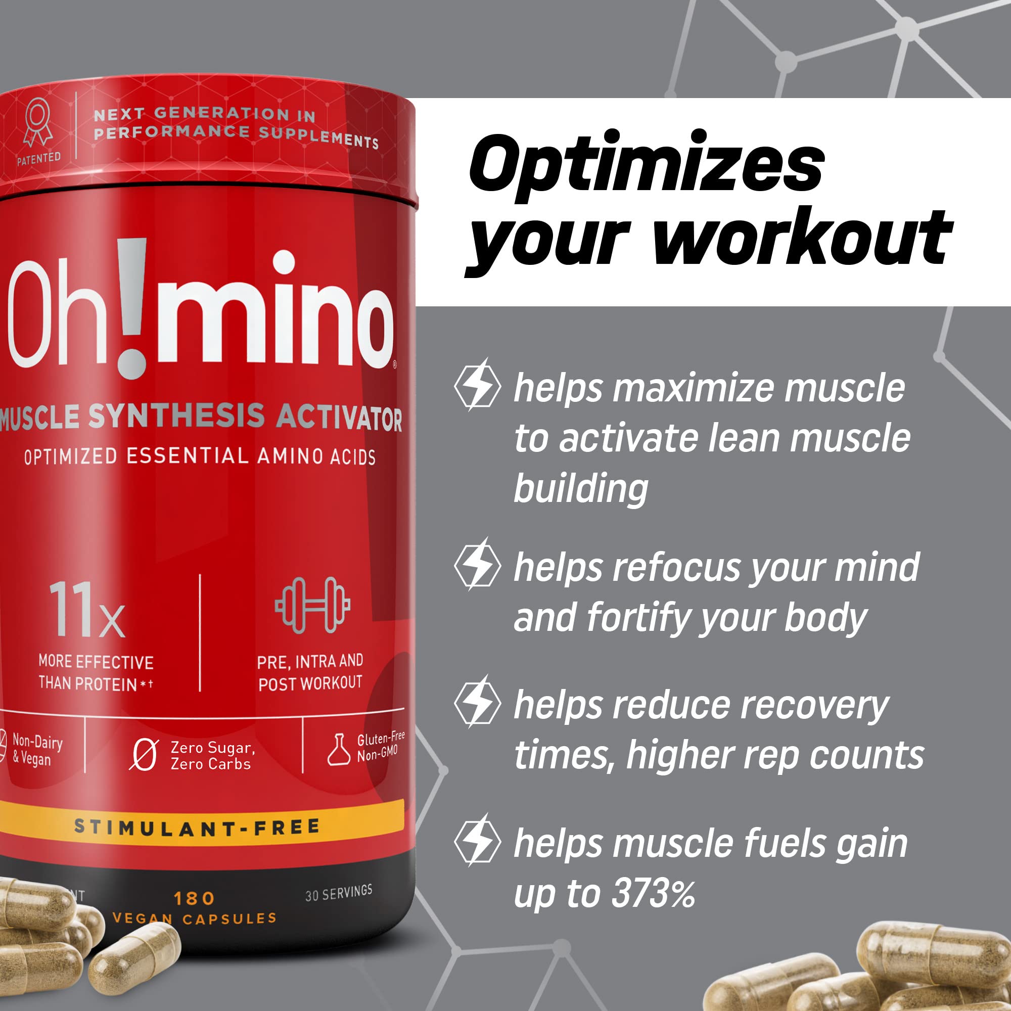 Oh!mino non-GMO icon for health-conscious users