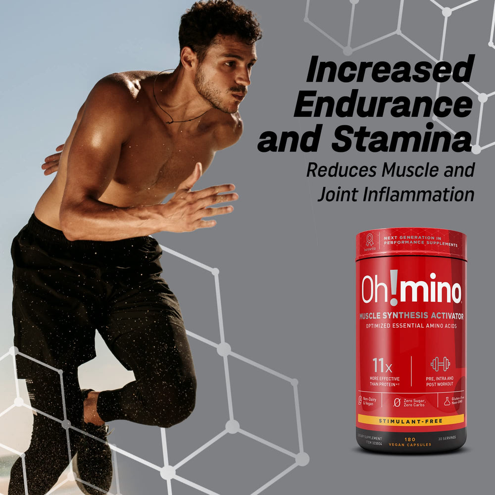 Oh!mino vegan-friendly formula for plant-based lifestyles