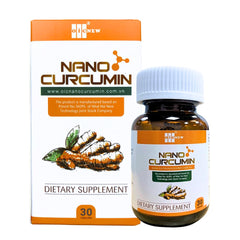 OIC NEW Nano Curcumin bottle front, convenient daily supplement for digestive support.
