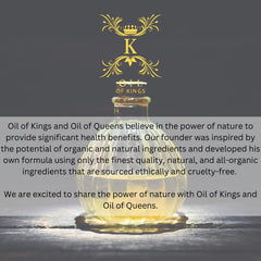 Oil Of Kings aromatherapy ritual for stress relief and relaxation.