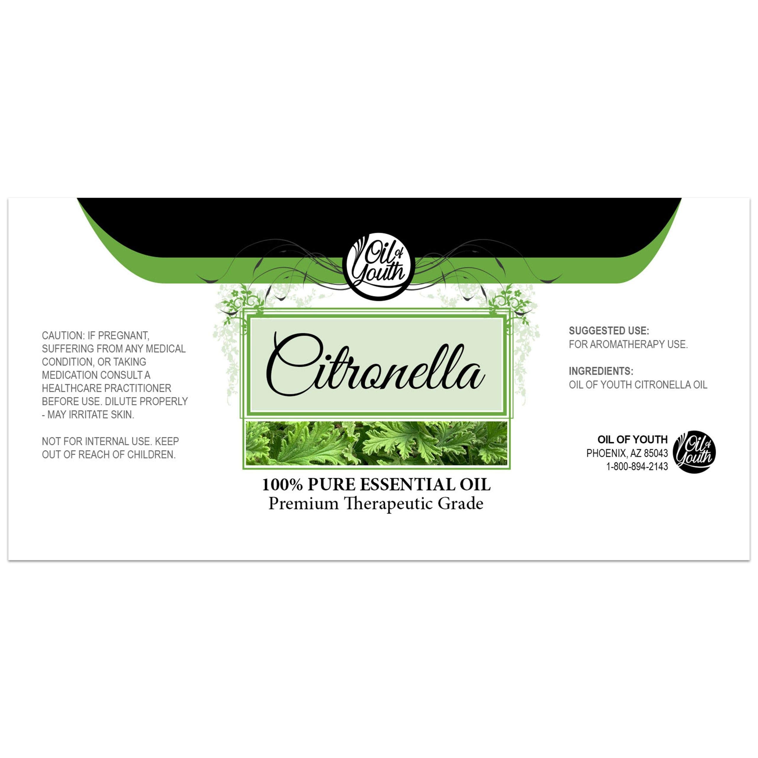 Oil of Youth citronella diffuser drops create a refreshing room scent.