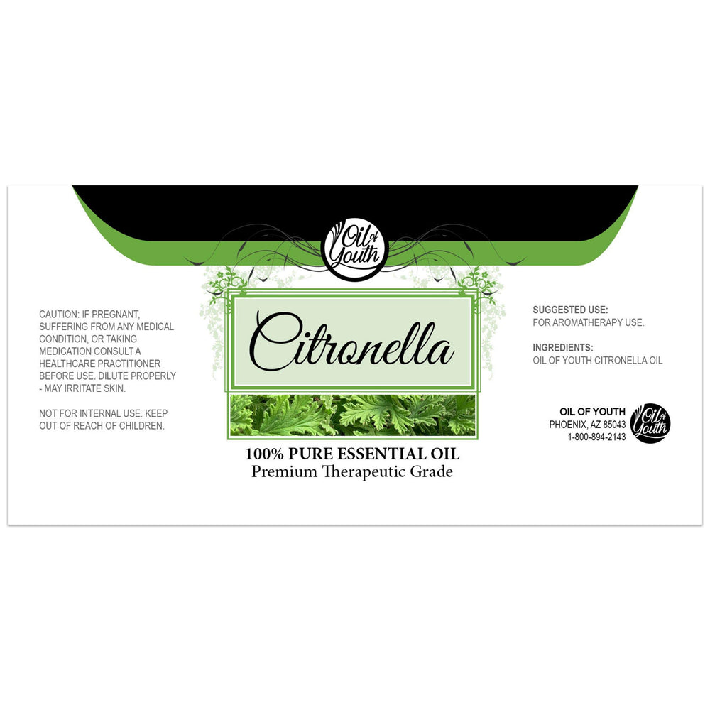 Oil of Youth citronella diffuser drops create a refreshing room scent.