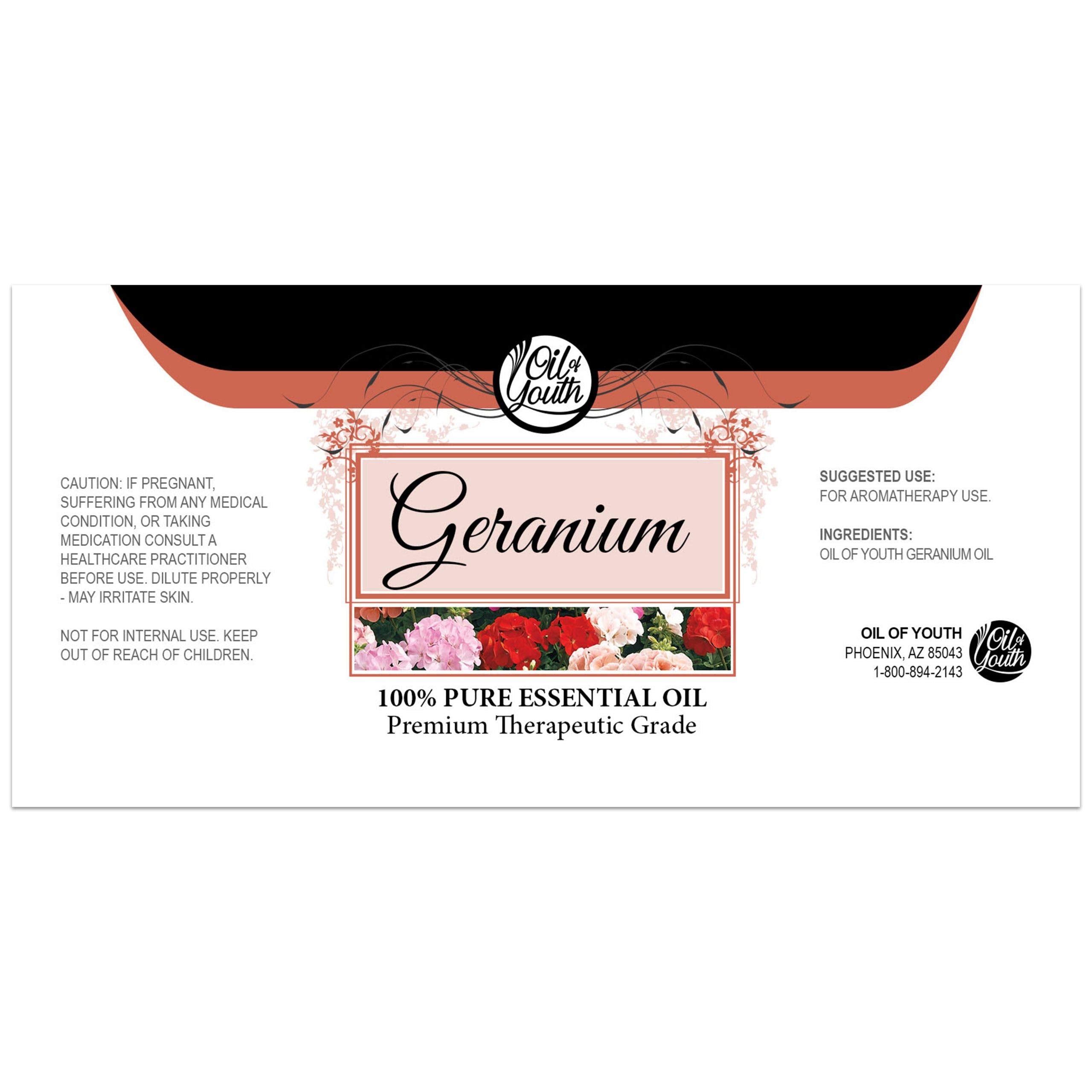 Oil of Youth Geranium oil diffuser setup promoting calming ambience in living spaces.