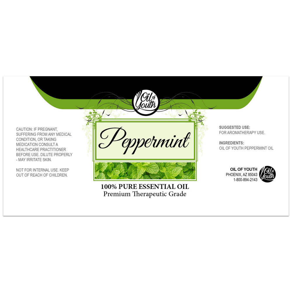 Oil of Youth Peppermint Oil diffuser use for invigorating, fresh ambience
