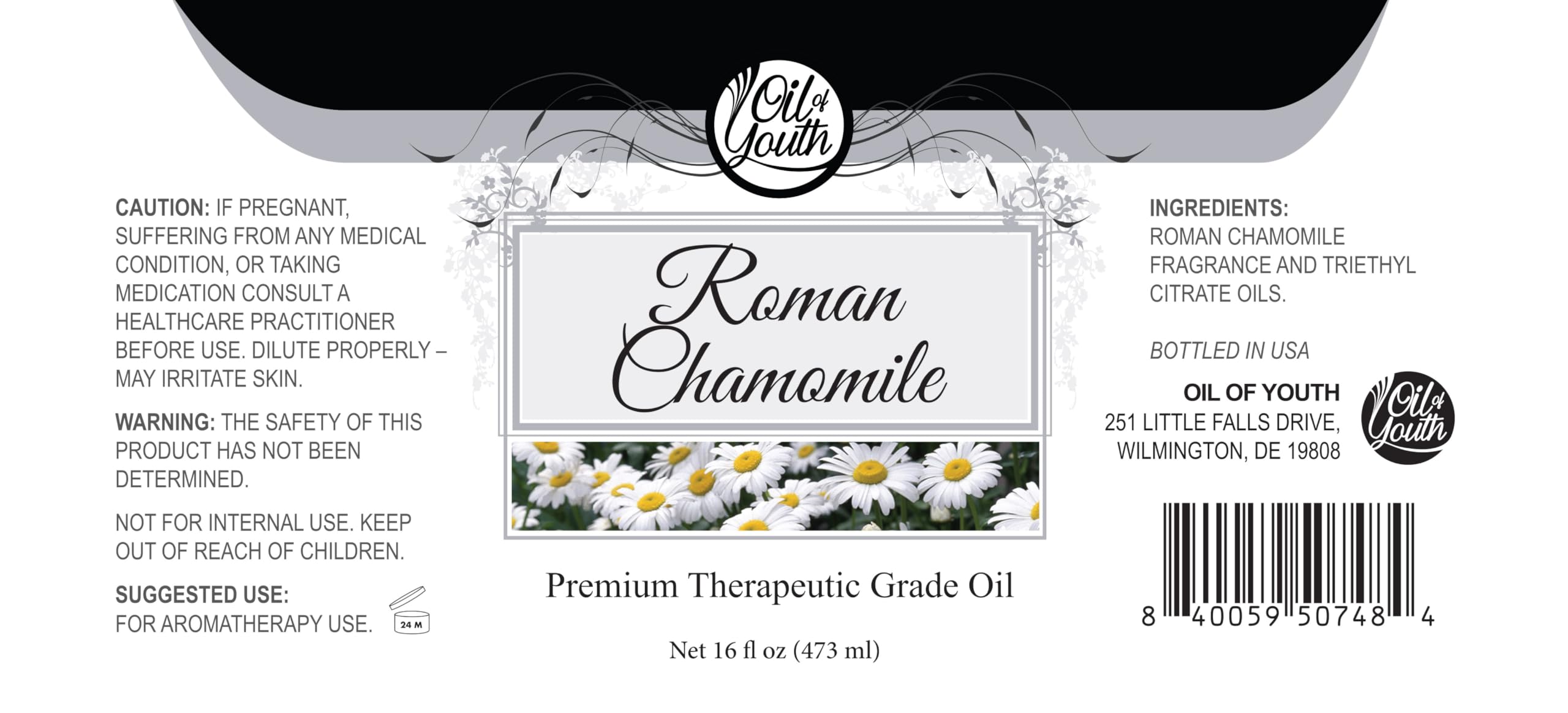 Oil of Youth chamomile aroma diffuser scene inviting calming ambience.