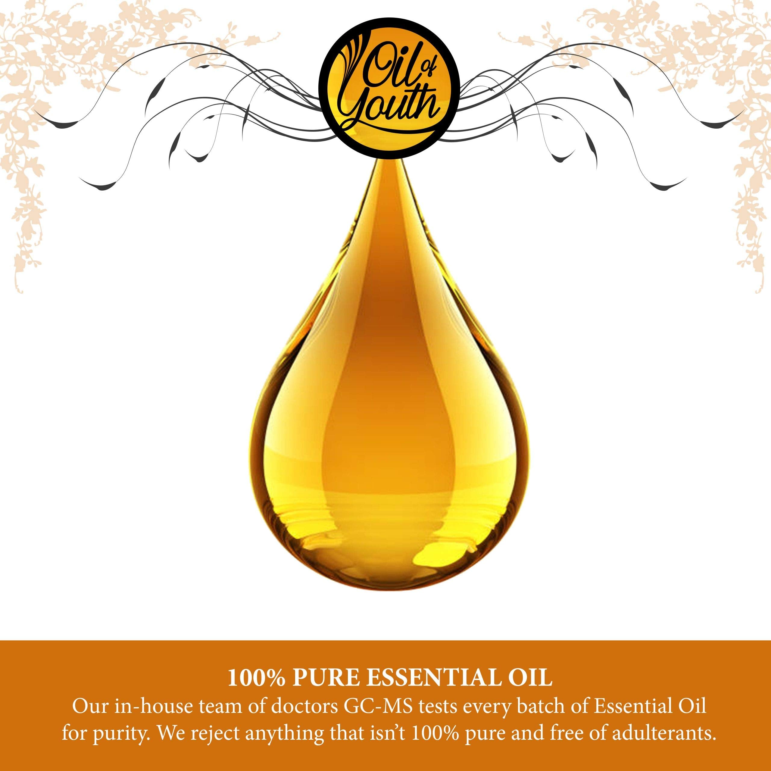 Relaxing aromatherapy session with Oil of Youth Rose Geranium.
