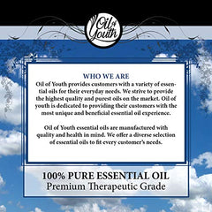 Oil of Youth Sandalwood diffuser-usage image highlights calming ambiance and versatile blends.