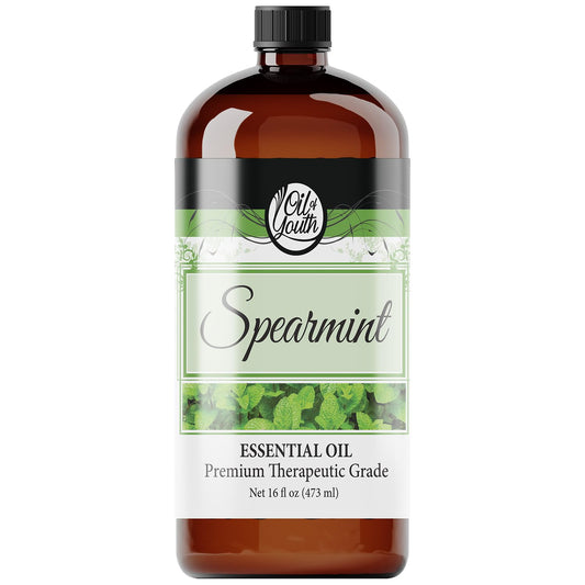 Oil of Youth Spearmint bottle 16oz ready for diffuser use and storage