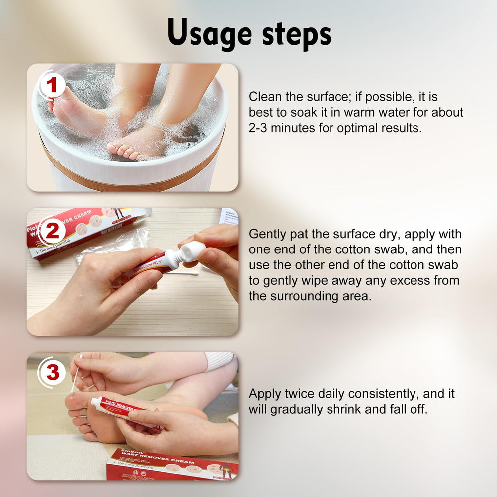 After use, skin area looks smoother and nourished
