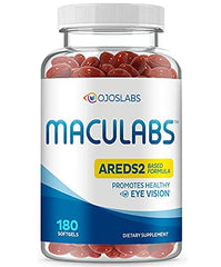 OjosLabs eye vitamins bottle front view for daily eye nourishment
