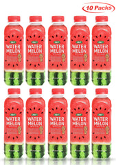 OKF Watermelon with Aloe Vera pack of 10 bottles on a shelf