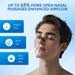 Okica nasal strips offer a reusable silicone design for durable sleep support.