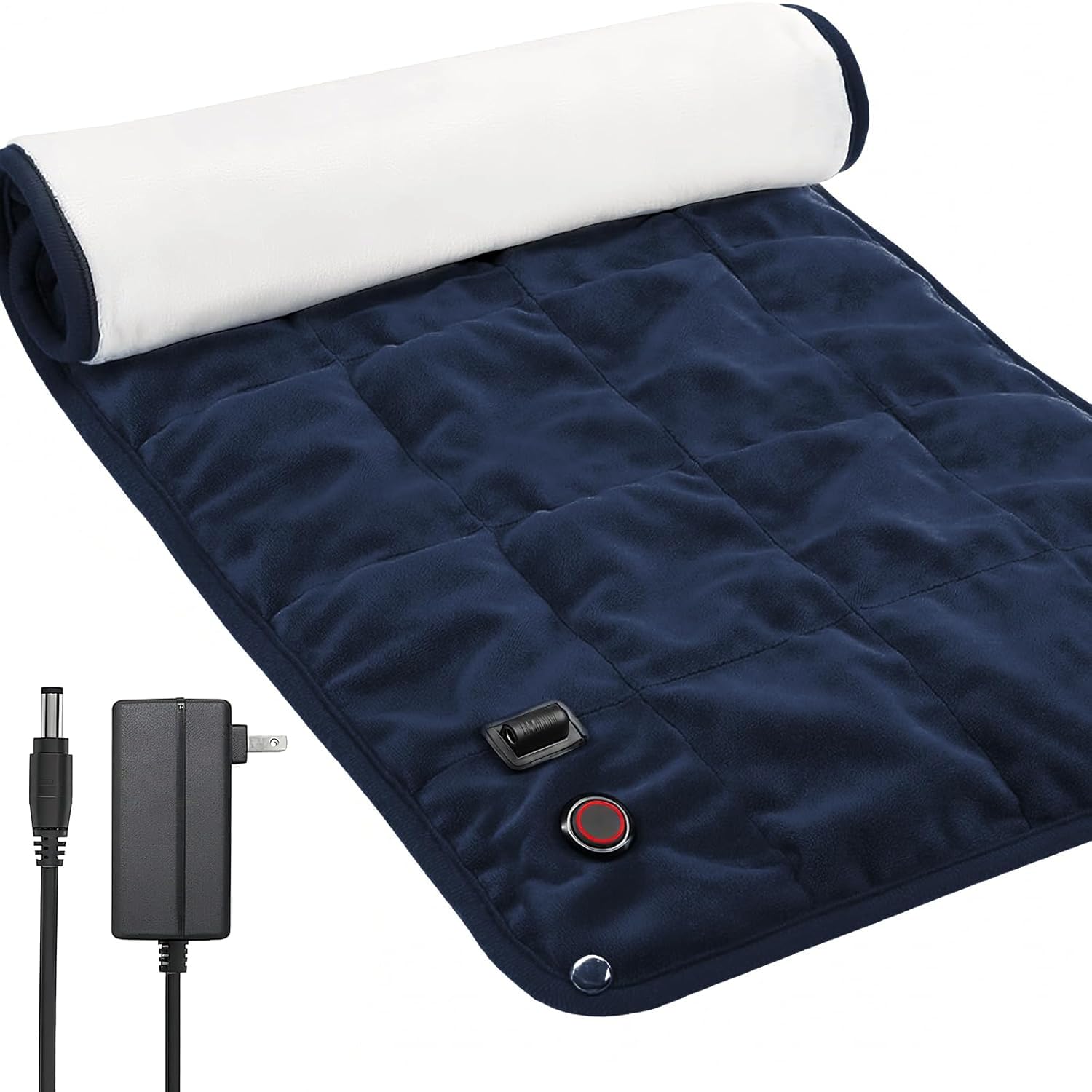 OKK weighted heating pad with full-body coverage delivers soothing warmth.