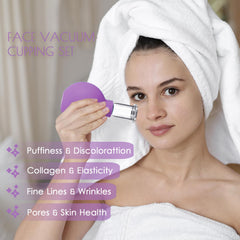 Okmaba four-size glass cups XS to L for versatile routines.