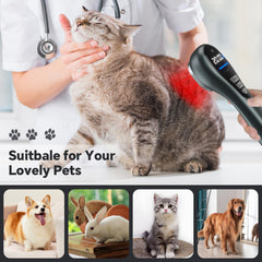 Okyna red light wand suitable for pets to support comfort.