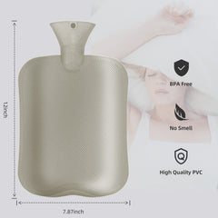 OliviaLiving anti-spurt lip prevents spills during filling.
