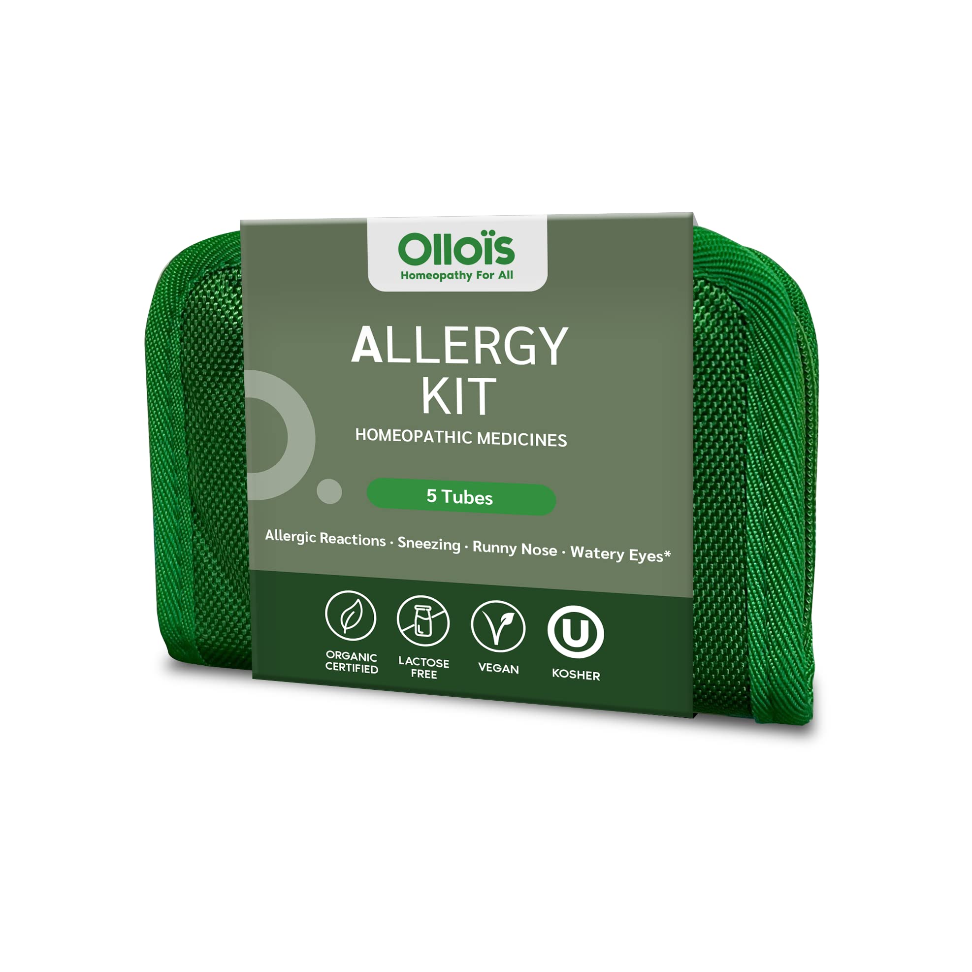 OLLOÏS allergy kit with five remedies for seasonal support