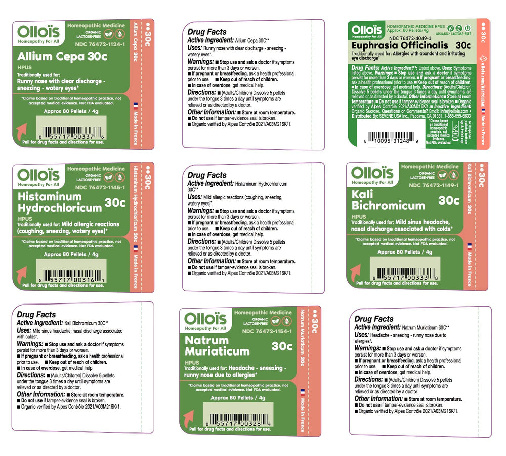 OLLOÏS Allium Cepa 30C tube for nasal comfort