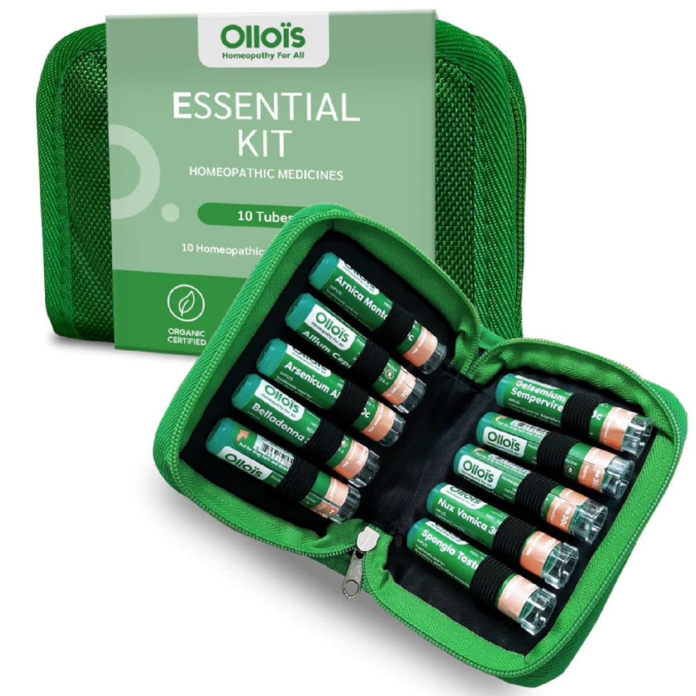 OLLOÏS essential kit carrying case for on-the-go remedies