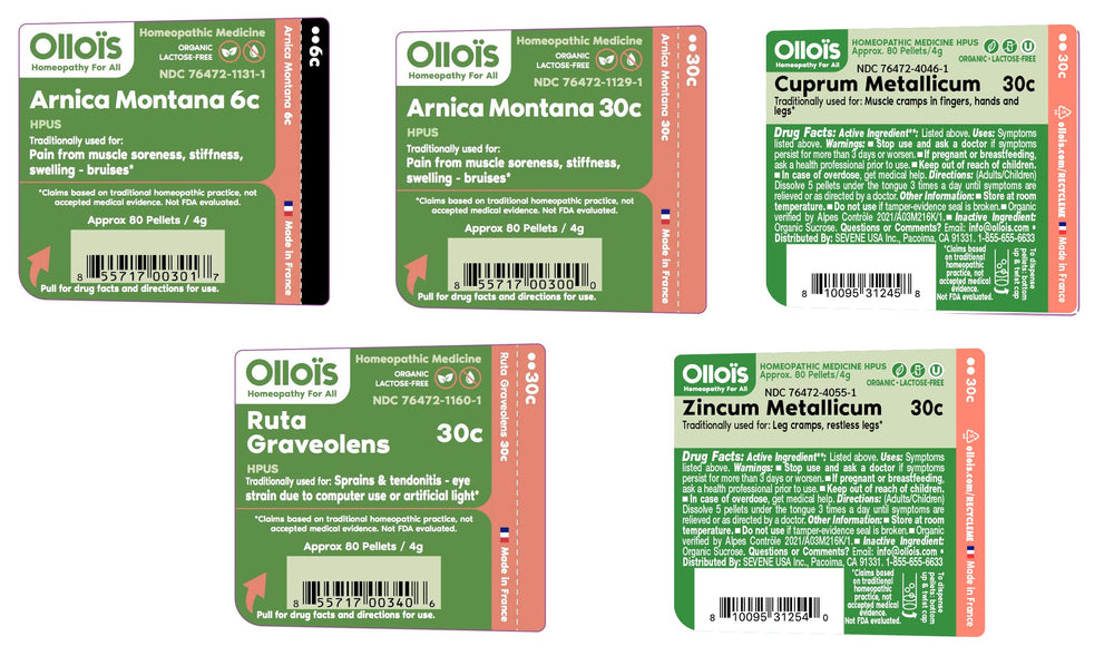 OLLOÏS Arnica Montana 30C tube supports calm recovery after workouts
