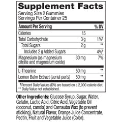 OLLY Kids Chillax gummies show a child-friendly serving size for daily use.