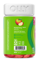 OLLY Metabolism Gummy Rings use-scene shows modern kitchen routine.