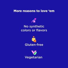 OLLY Relaxing Magnesium Gummies flavor profile featuring raspberry and lavender for a calming routine