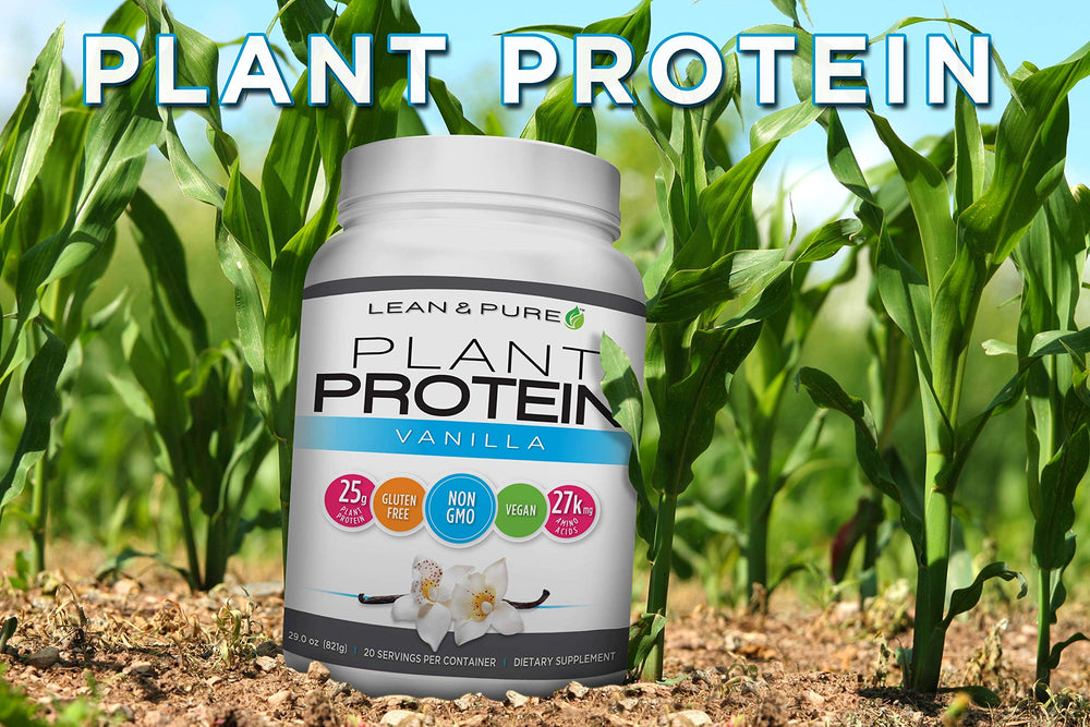 Lean & Pure Vanilla powder mixes smoothly for quick shakes.