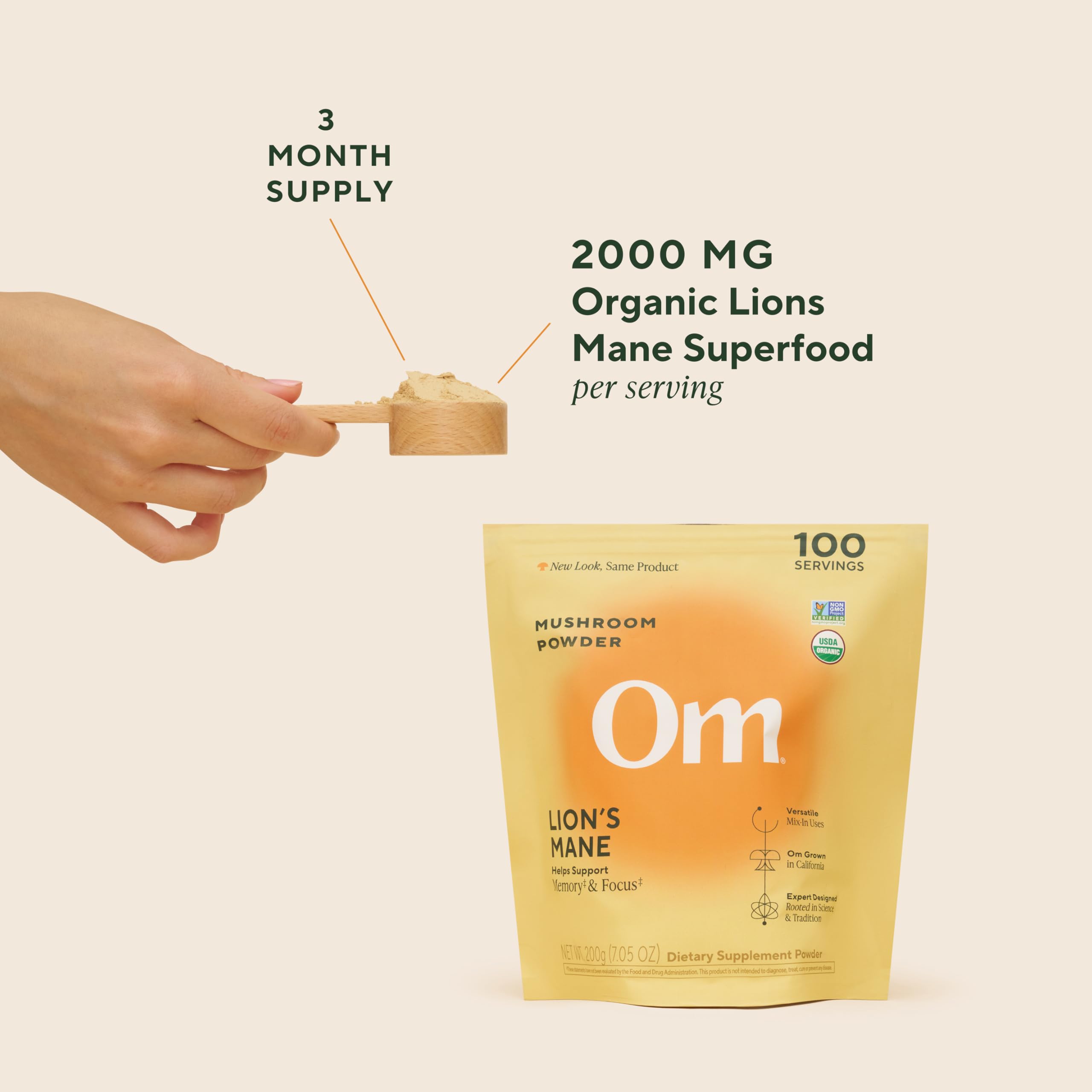 Prepared in coffee for a smooth morning ritual and improved focus.
