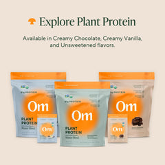 OM MUSHROOM USA-grown mushrooms image emphasizes quality and transparency
