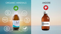 OM Organic Minerals deep Atlantic minerals sourced from deep waters for purity.