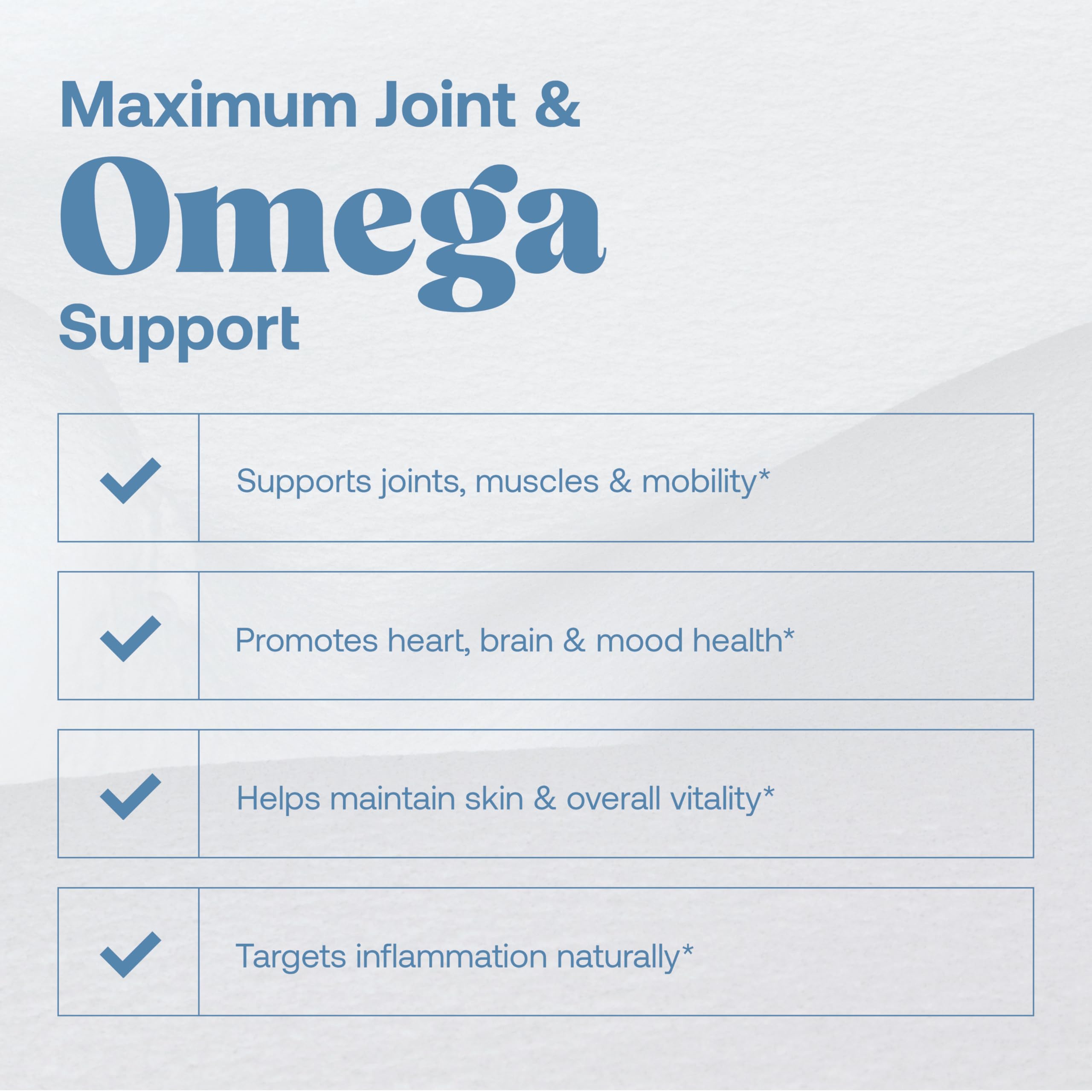 Omax3 NSF-certified emblem signals trusted quality for athletes and health-focused users.