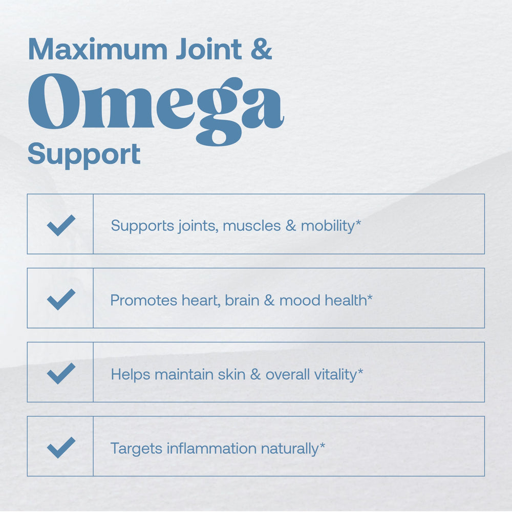 Omax3 NSF-certified emblem signals trusted quality for athletes and health-focused users.
