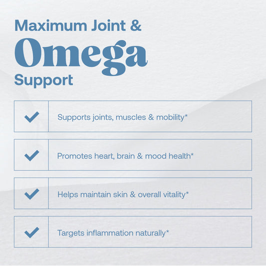 Omax3 NSF-certified emblem signals trusted quality for athletes and health-focused users.