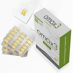 Omax3 Ultra-Pure CO2 extraction seal on label emphasizing purity