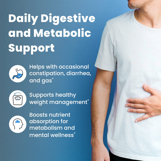 Ombre Metabolic Booster Probiotic capsules ready for metabolism support.