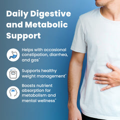 Ombre Metabolic Booster Probiotic capsules ready for metabolism support.