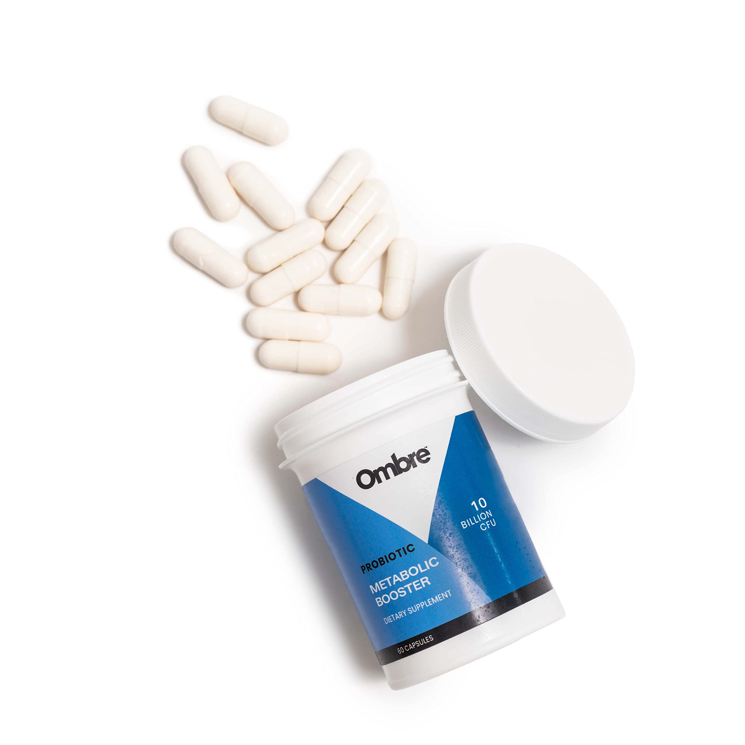 Ombre Metabolic Booster Probiotic third party testing seal ensures purity.