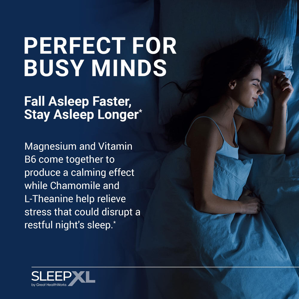 OmegaXL SleepXL packaging box displayed for easy nightly use.