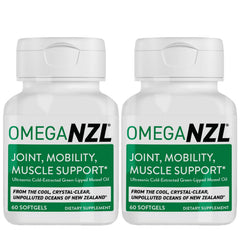 OMEGANZL Original Omega-3 Joint Support bottle for improved joint comfort with green-lipped mussel oil