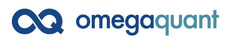 OmegaQuant brand logo and kit in use highlighting trusted at-home testing