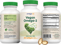 OmegaVia US-made capsules using French algae oil