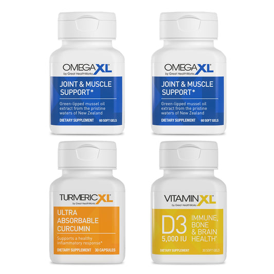 OmegaXL immune bundle front view for daily immune support
